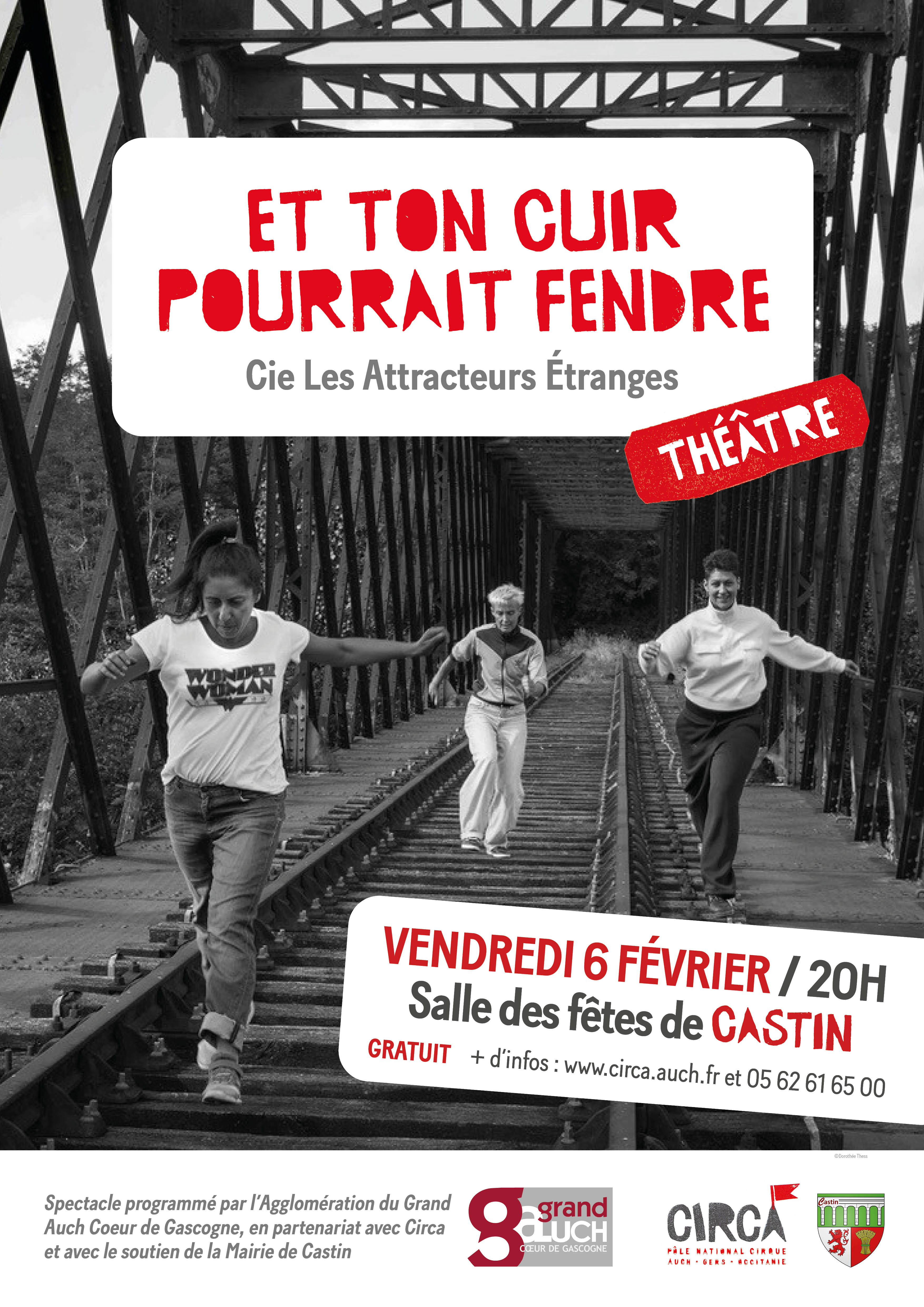 Théâtre “Et ton cuir pourrait fendre”