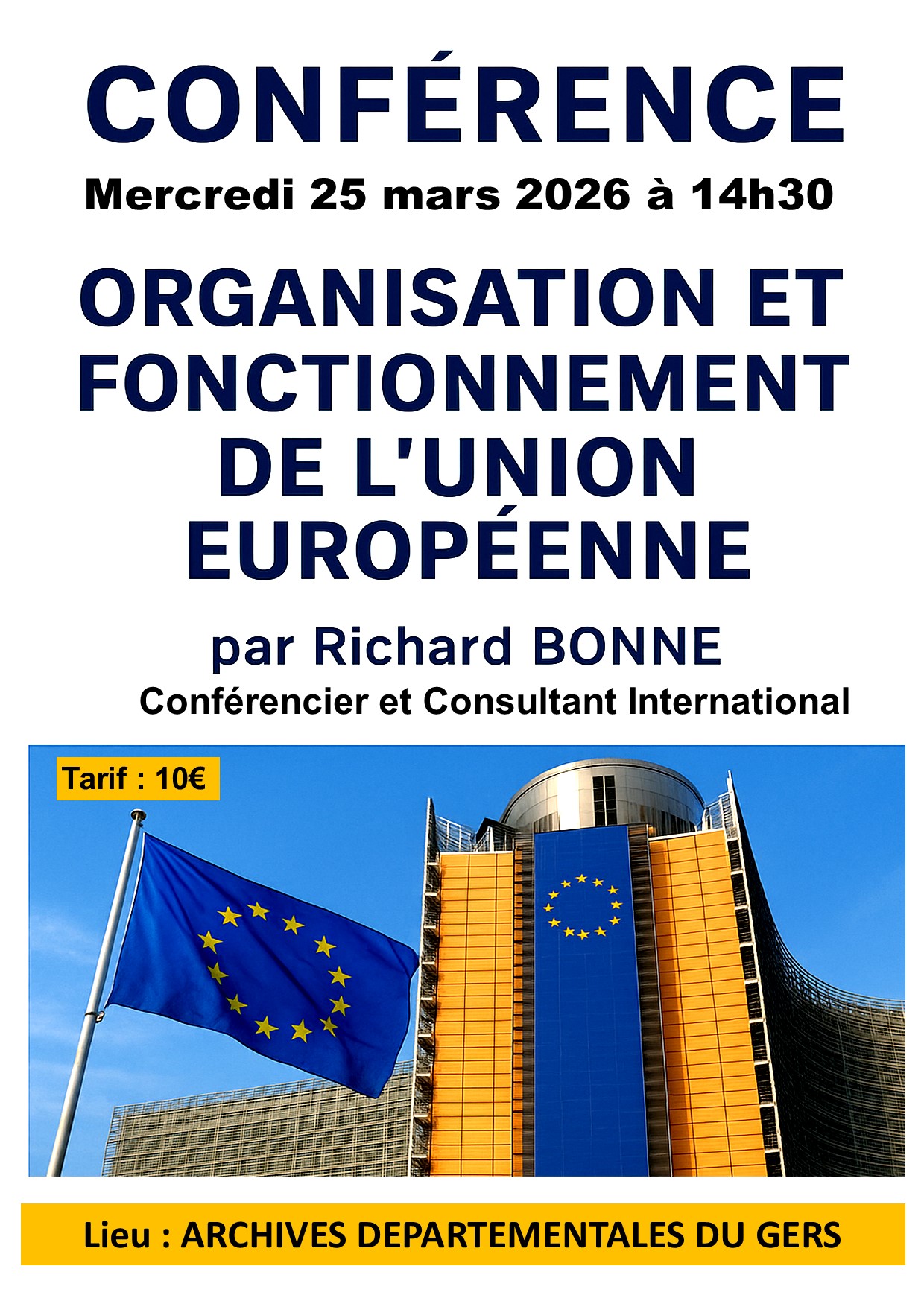 Organisation et fonctionnement de l’union Européenne