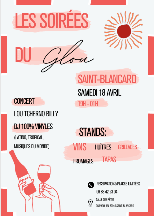 St-Blancard-Cap d’Astarac-Soirée de la Maison GLOU